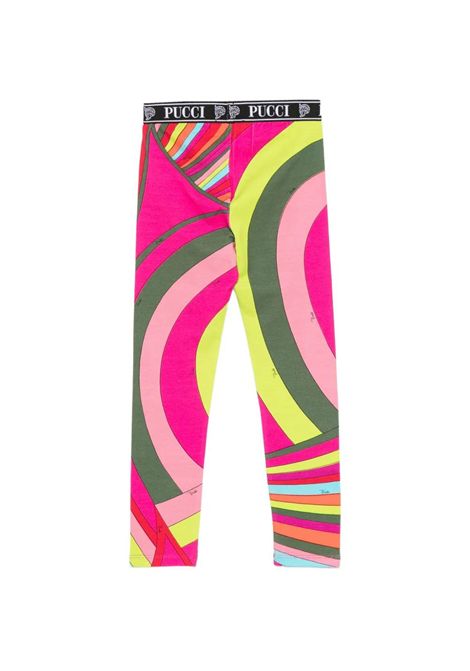 Leggings con stampa EMILIO PUCCI | PZ6A41 Z3346999